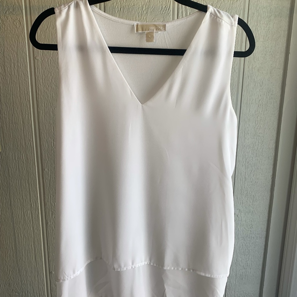 Micheal Kors White Tank